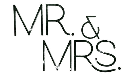 ACRÍLICO MR & MRS