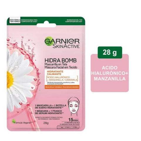 Mascarilla Garnier hidrabomb