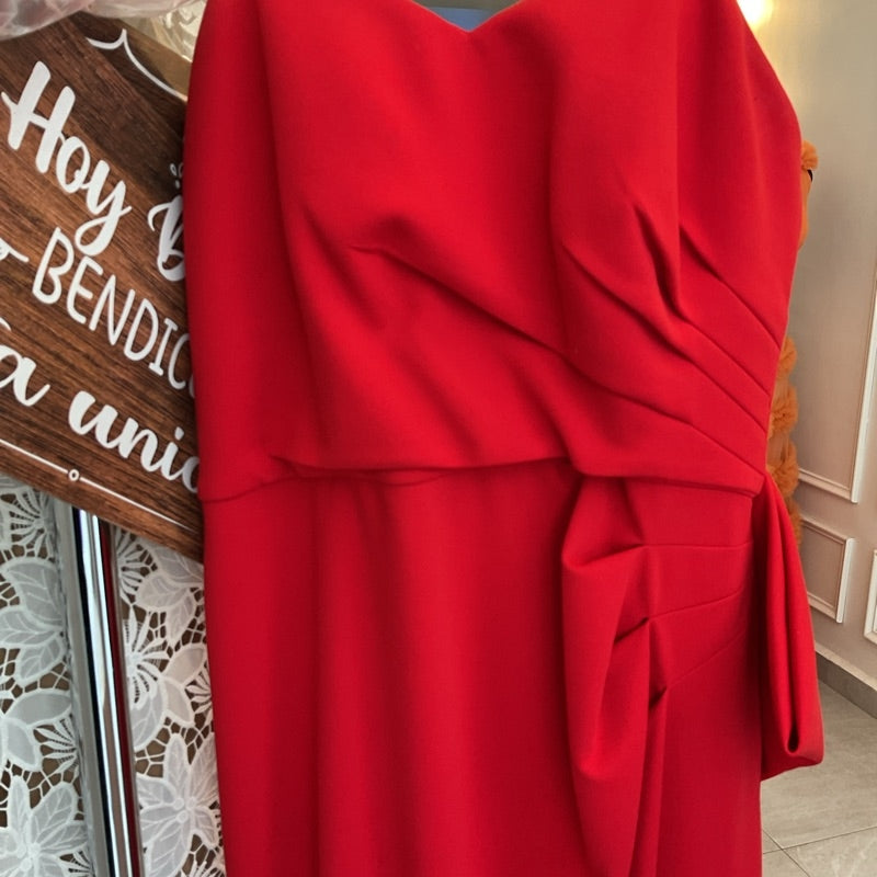 vestido fiesta Nikki rojo