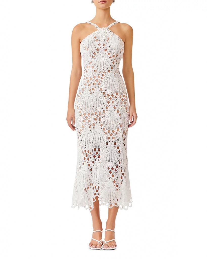 VESTIDO FIESTA ET6S30 BLANCO