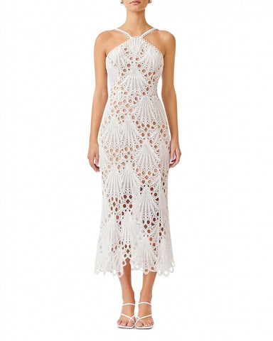 VESTIDO FIESTA ET6S30 BLANCO