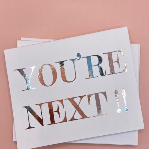 TAG POSTRES "YOU ARE NEXT"