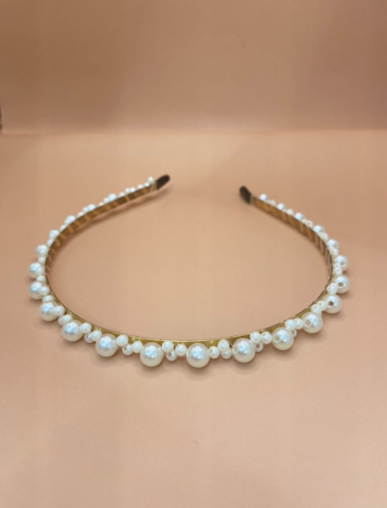 DIADEMA DE PERLAS