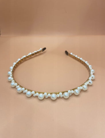 DIADEMA DE PERLAS