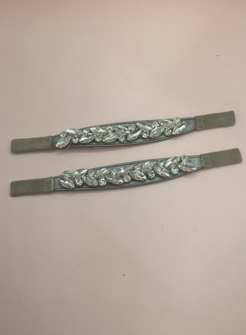 STRAP HOJAS DE CRISTAL INOX