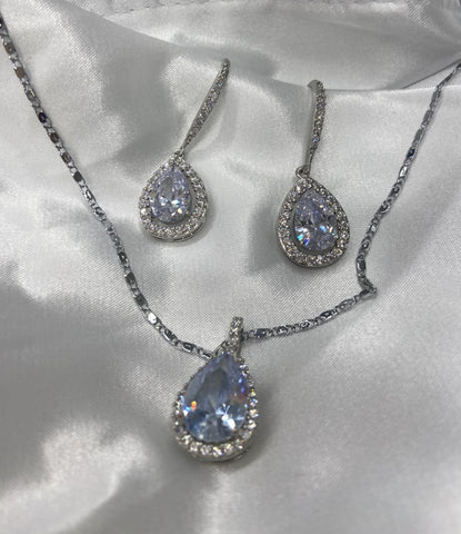 Set gota grande plateado