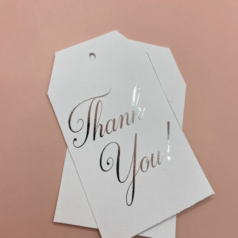 TAG AGRADECIMIENTO "THANK YOU"