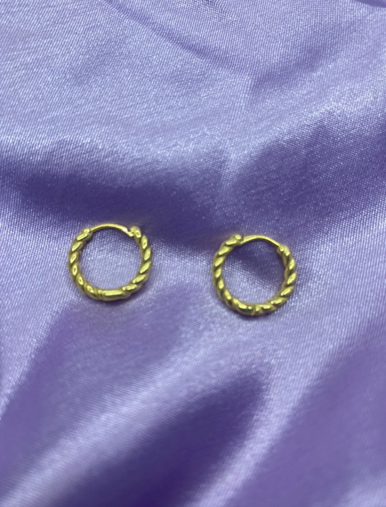 huggies con baño de oro