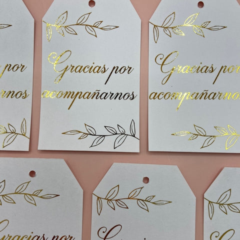 TAG AGRADECIMIENTO "GRACIAS"